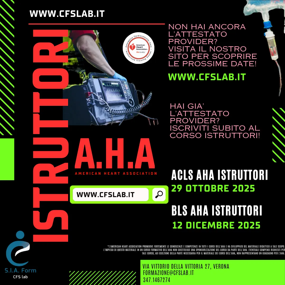 Corso istruttori ACLS AHA